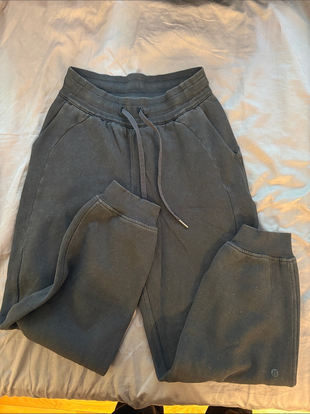 lululemon athletica Black Drawstring Jogger sweatpants